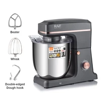 RAF 2000 Вт Быстрая доставка 12 л Эксцентриковый вращающийся планетарный электрический миксер для домашней кухни Стоячий миксер для теста и тортов — изображение 2