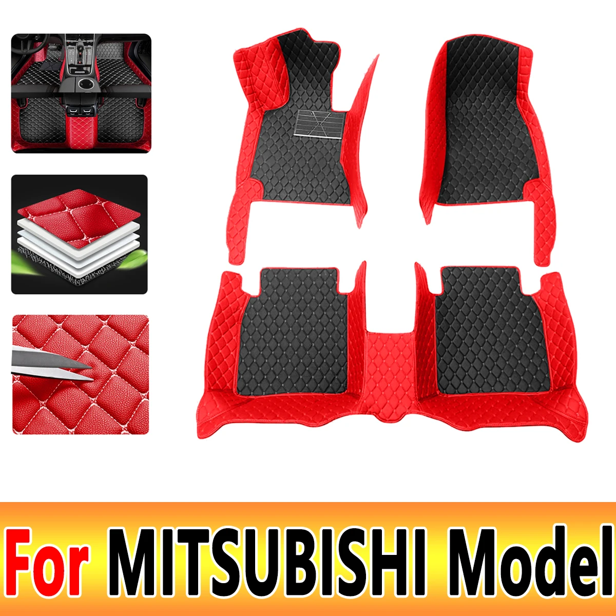 CarMatsFloorForMITSUBISHIMightyMaxSavrin7seatRVR3000GTZinger