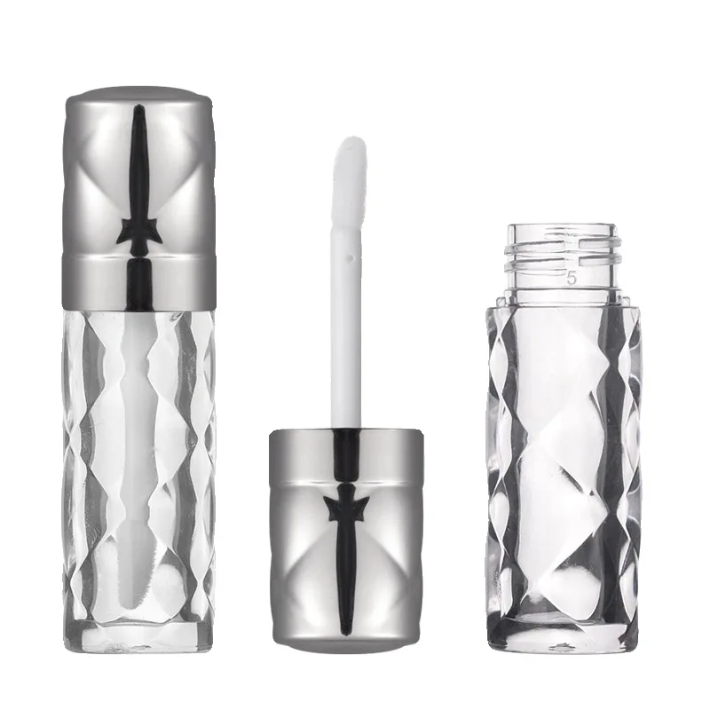 

100pcs 5ml Lip Gloss Tubes Container Mini Plastic Lipstick Bottle Lipgloss Tube Cosmetic Samples Women DIY Makeup Cosmetic Tool