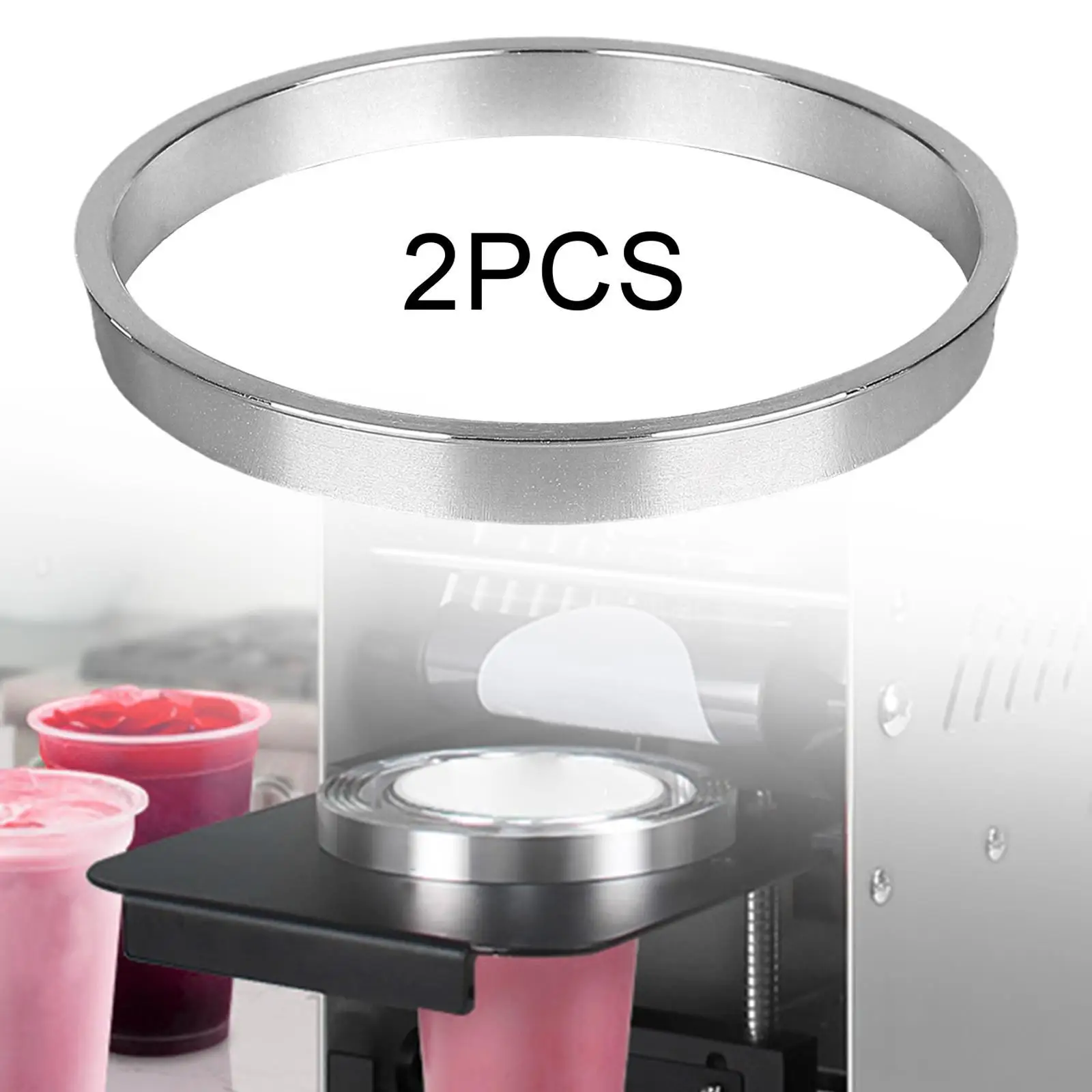 2Pcs Bubble Tea Machine Sealing s Automatic Sealing Machines Accessories Gasket,Sturdy,Aluminum Cup Sealer Machine s 2Pcs Bubble Tea Machine Sealing s Automatic Sealing Machines Accessories Gasket,Sturdy,Aluminum Cup Sealer Machine s