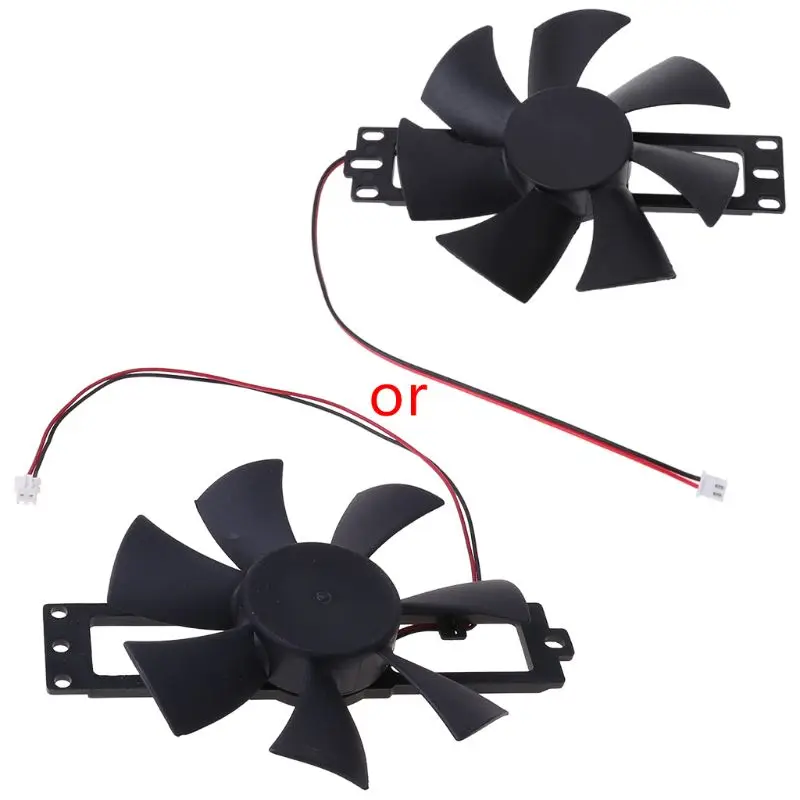 Black DC 18V Plastic Brushless Fan Cooling Fan For Induction Cooker Repair Accessories