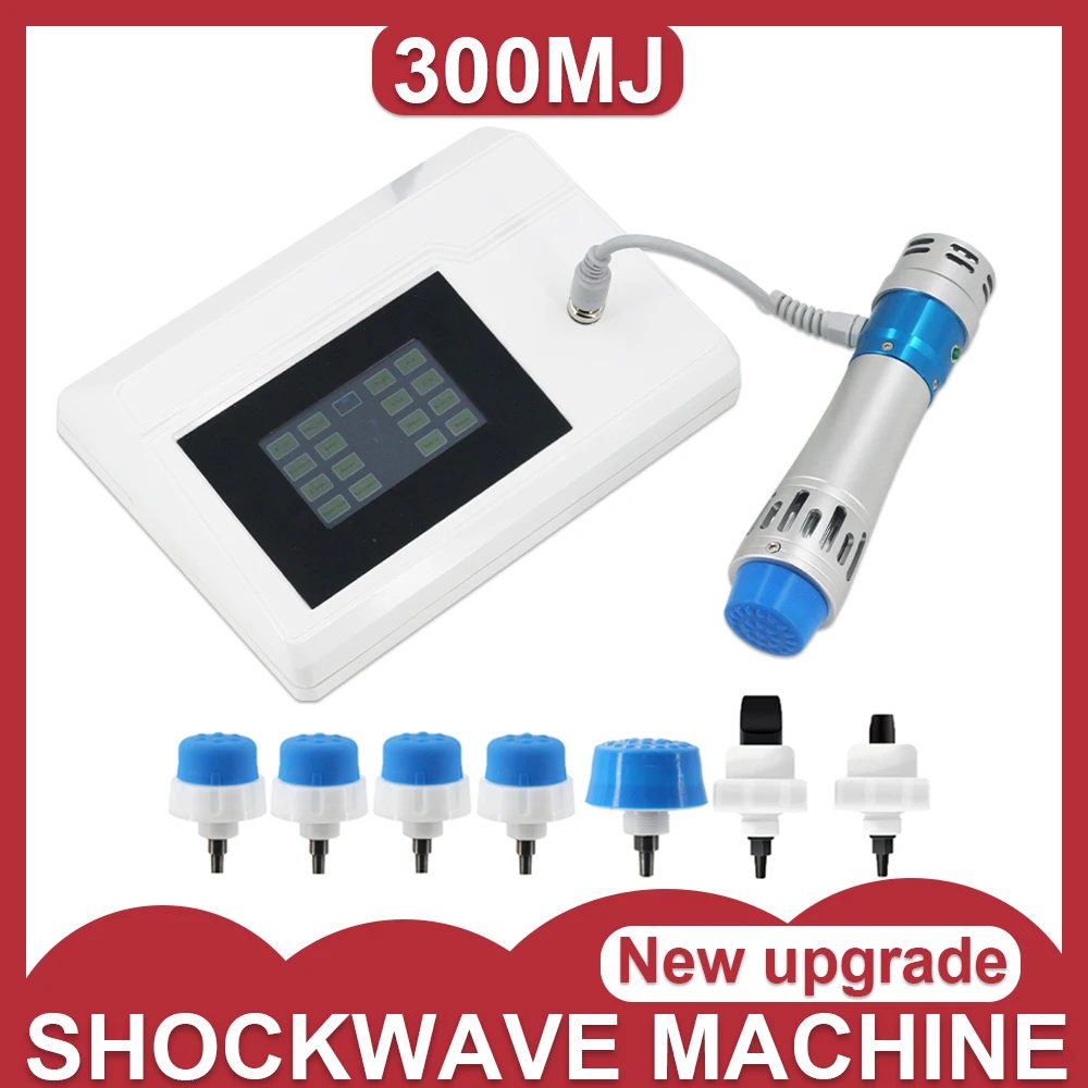 

Портативная терапия Shockwave 300MJ, фотоэлектрический Массажер для расслабления тела, облегчения боли, ухода за здоровьем