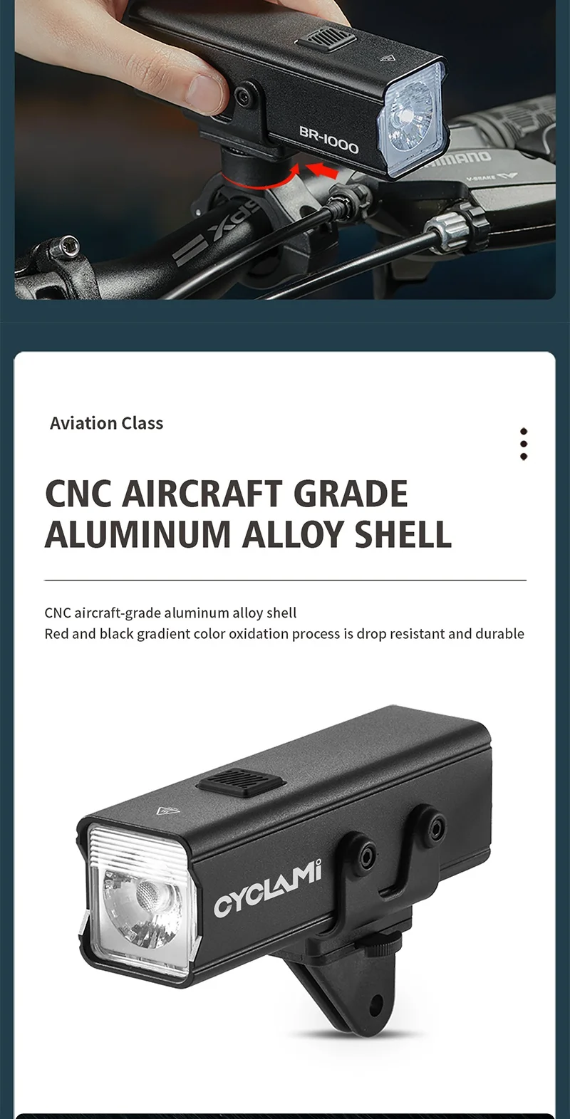 Модел на LED лъча на BR-1000