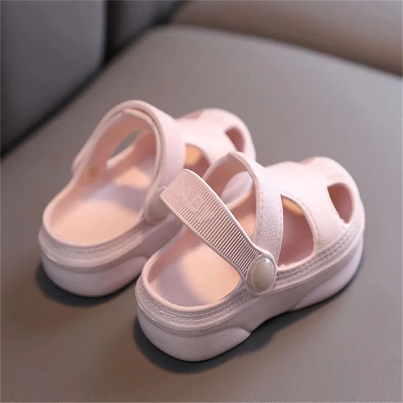 Summer Baby baby sandals Children Non-slip Soft Floor Old Boys Girl Beach Sandals 1-5 Years