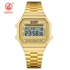 Digital Watches for Women Luxury Gold Ladies Sport Watch reloj mujer Stainless steel Electronic Watch Alarm Clocks Gifts 1