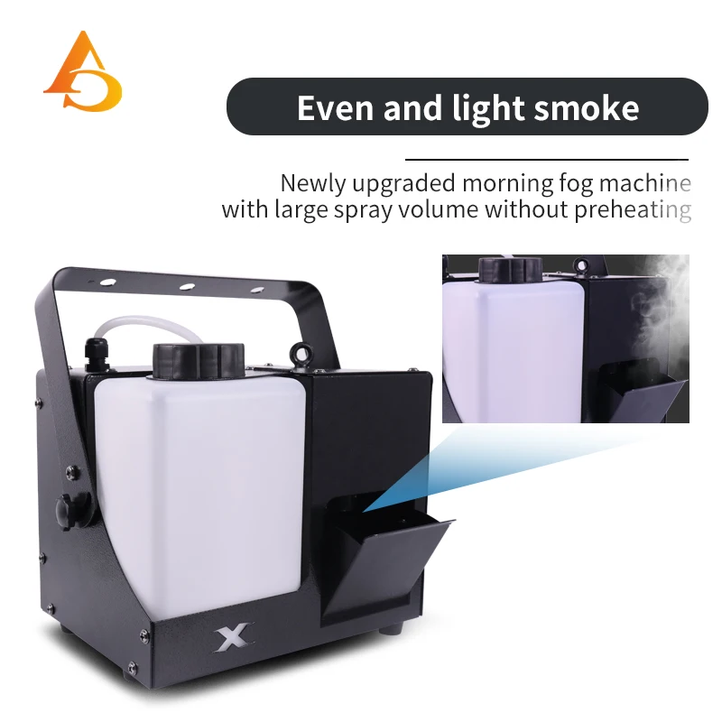 500W Water Based Smoke Machine Stage Effects for DJ Disco Show Event Party Wedding Remote Control DMX Fazer Smoke Equipment