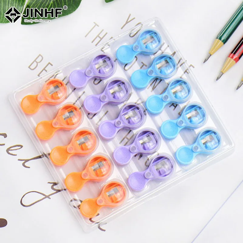 2.0mm 기계식 연필용 미니 연필깎이, 두꺼운 연필심용 연필깎이, 학생용 문구 도구를 쉽게 보관할 수 있는 외부 저장소