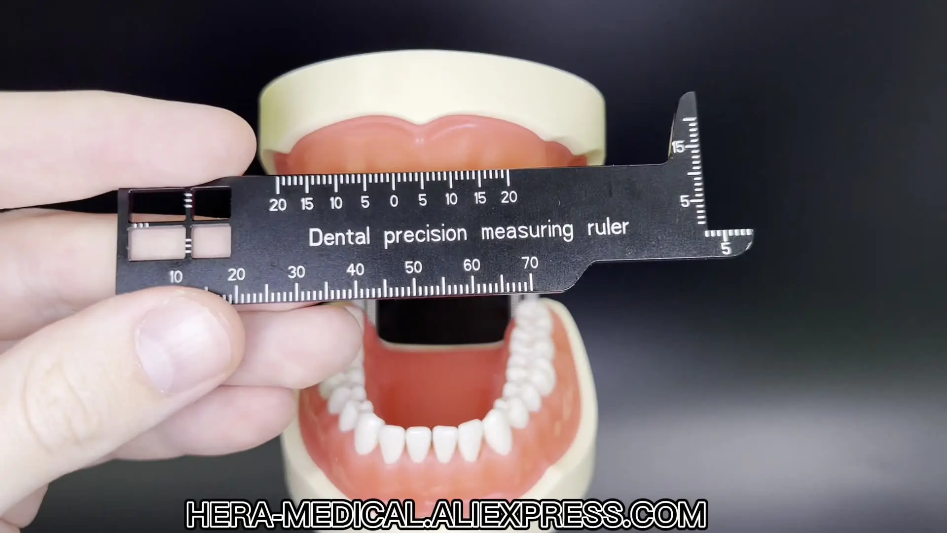 Dental Finger Ruler Endo Gauge Span Measuring Scale Ring Endodontic