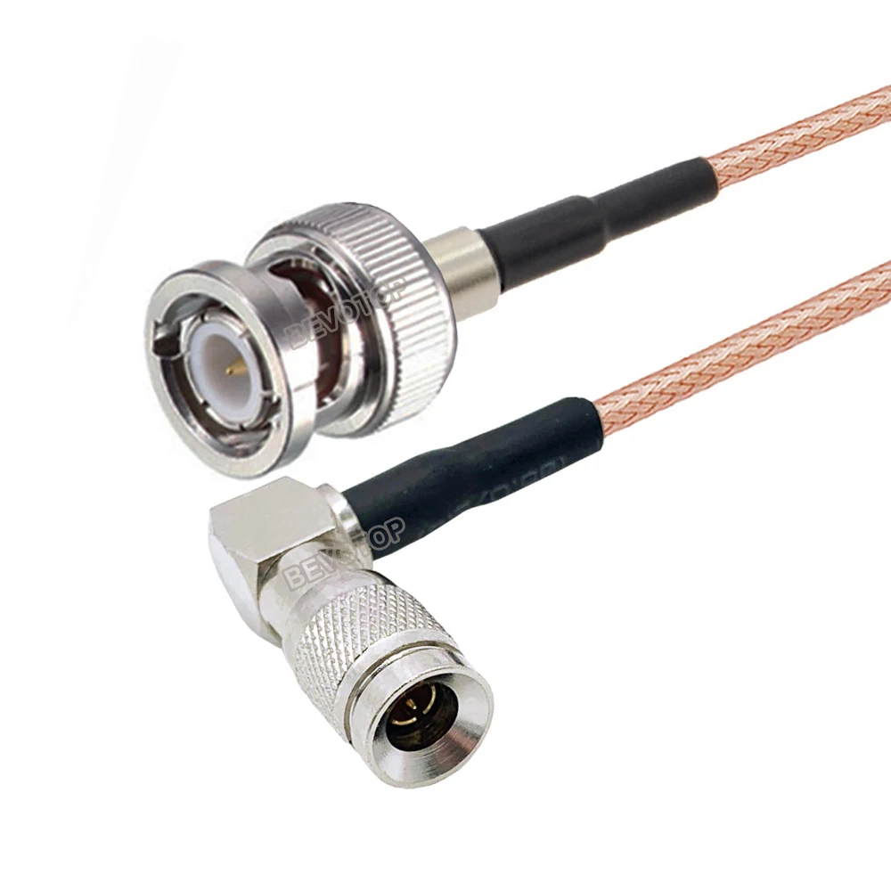 50CM 75ohm 3G HD-SDI Video/Audio Cable - BNC Male To Male For LanParte, Hyperdeck, BMPCC Cameras