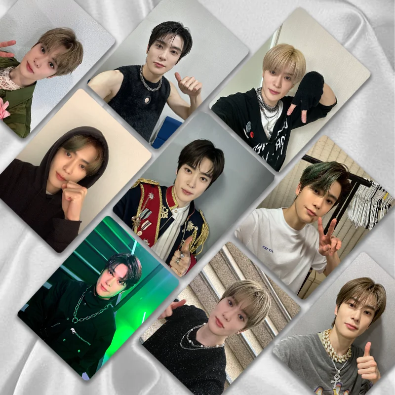 50개/상자 JaeHyun 레이저 미니 카드 앨범 Lomo 카드 팬 컬렉션 선물