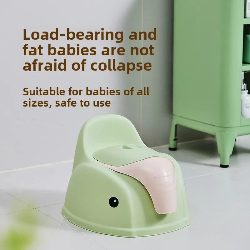 Cartoon Baby Training Potty Boys and Girls Beginner Potty Baby Toddler Potty Splash-proof and Non-slip Ergonomic Design 2