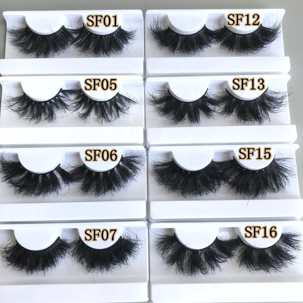 Mikiwi Wholesale 3d Mink Eyelashes Fluffy Reusable Soft Fluffy Messy Handmade Fluffy mink lashes bulk 4