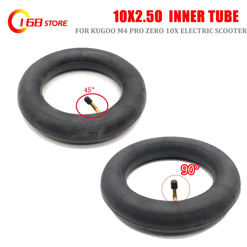10 Inch Electric Scooter Inner Tube 10X2.50 10x3.0 255x80 Camera for KUGOO M4 PRO Zero 10x   Tire Accessories