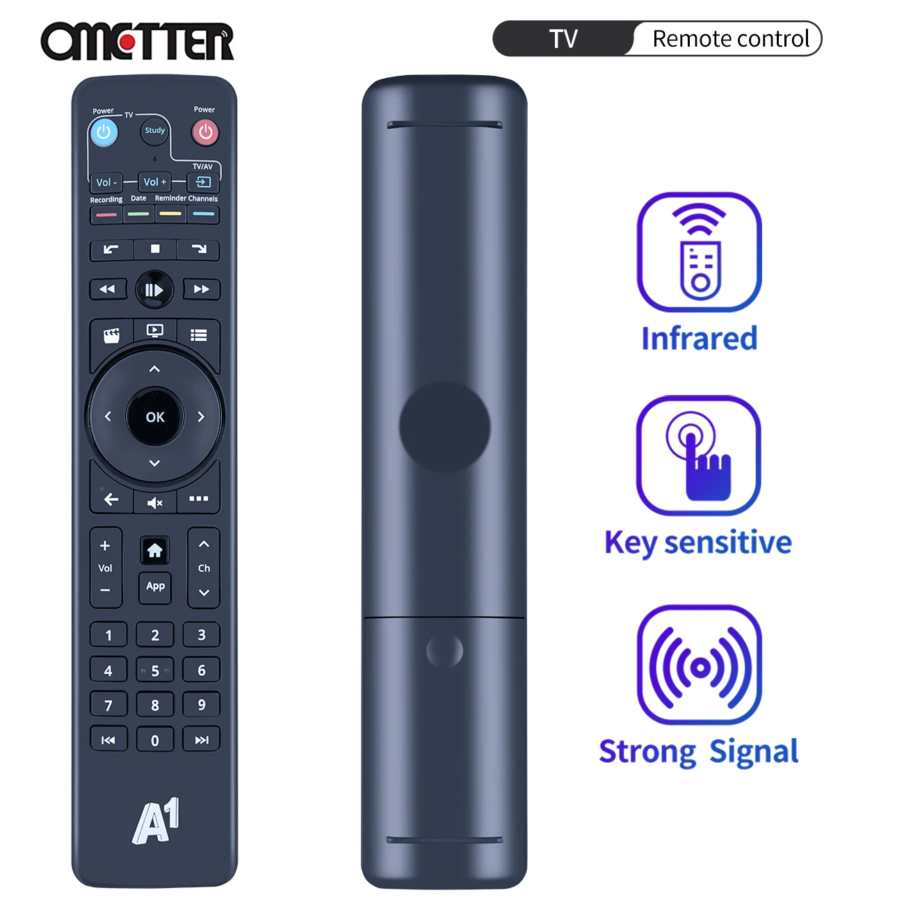 

New VOICE Remote Control for Tech4home Lda TV KHAMSIN L1 A1 T4H1828/45K