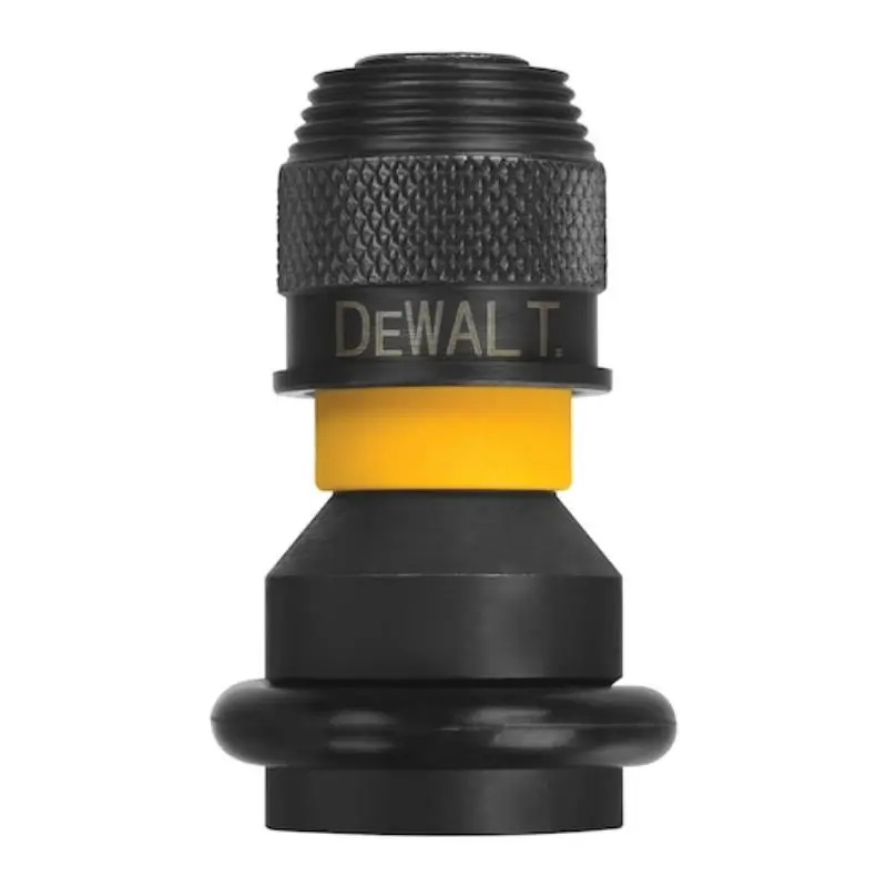 DEWALT DT7508-QZ 1/4 육각형 - 1/2 정사각형 임팩트 렌치 어댑터 렌치 전동 공구 액세서리