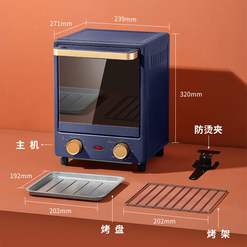 Home Electric Oven Small Mini Multi-function Automatic Baking Cake Egg Tart Toaster  Oven New 12 Liters - Tool Parts - AliExpress