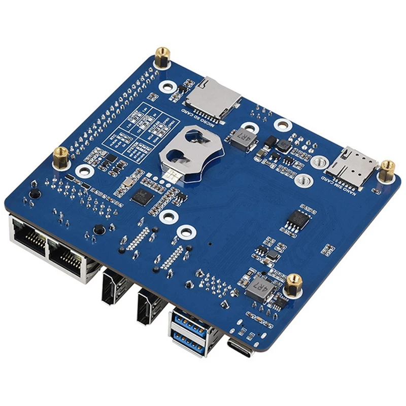 

1 шт., расширяющаяся плата Raspberry Pi 5G/4G, плата расширения USB3.0 Iot