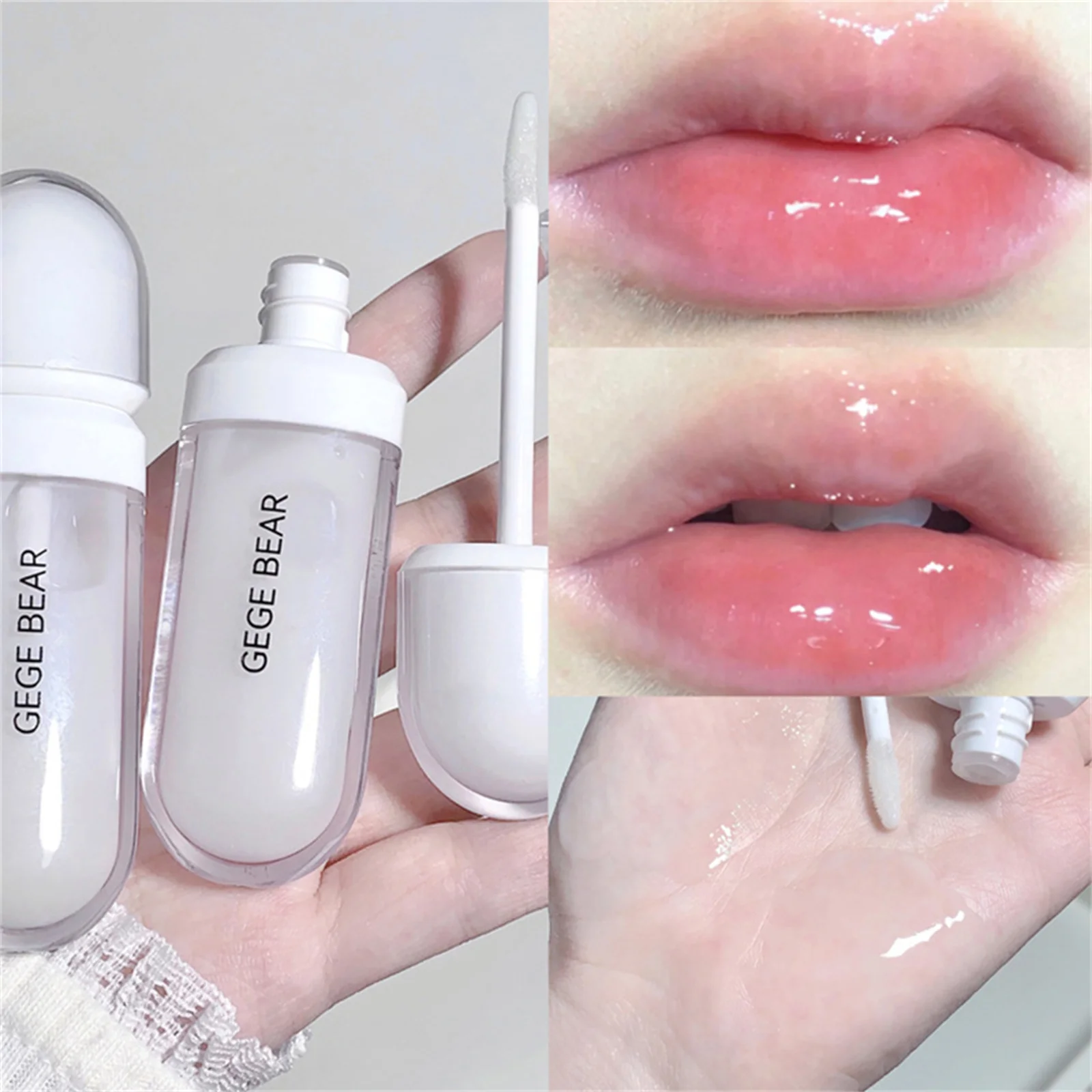 ClearMoistureLipGlossLipOilPlumpingBaseHydratingMoisturisingCareLiquidLipBalm
