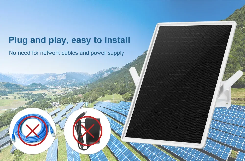 15W 4G SIM Card Solar Router With Solar Panel Built-in 20000mAH Battery Router 2