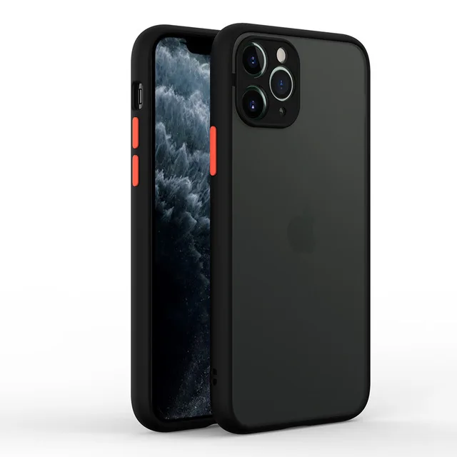 Matte Shockproof Soft Phone Case - Enhanced Protection Back Cover