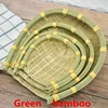 bamboo weaving basket Open bamboo sieve hand woven drying bamboo basket fruit and vegetable storage candy gift christmas basket 1