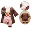 Demon Slayer Costume Baby Clothes Kids Cartoon Anime Romper Boy Girl Chrismats Halloween Baby Cosplay Colthes Children Overalls 4