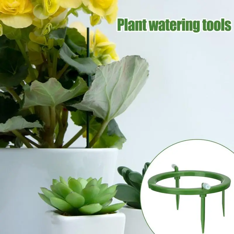 Plant Drip Watering System Plant Drip Loop With Support Plant WaterRing Drip Irrigation Watering Ring Garden Plant Water Dripper