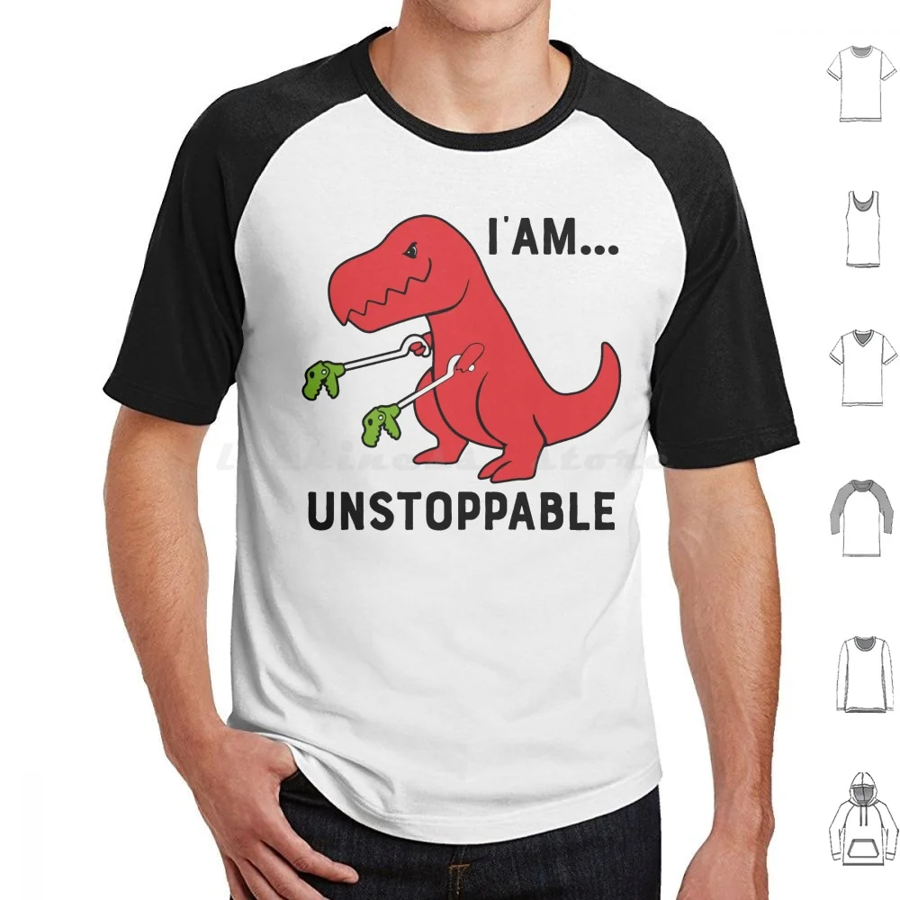 I Am Unstoppable T-Rex Dinosaur T Shirt Men Women Kids 6Xl Funny T Rex Cute T Rex Dino Dinosaur I Am Unstoppable Trex T Rex