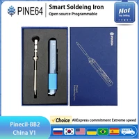 Pine64 V1 Pinecil BB2 Smart Portable Soldering Iron Type-C DC PD3.0 Adjustable Digital Temperature Solder Station Not Pinecil V2 1