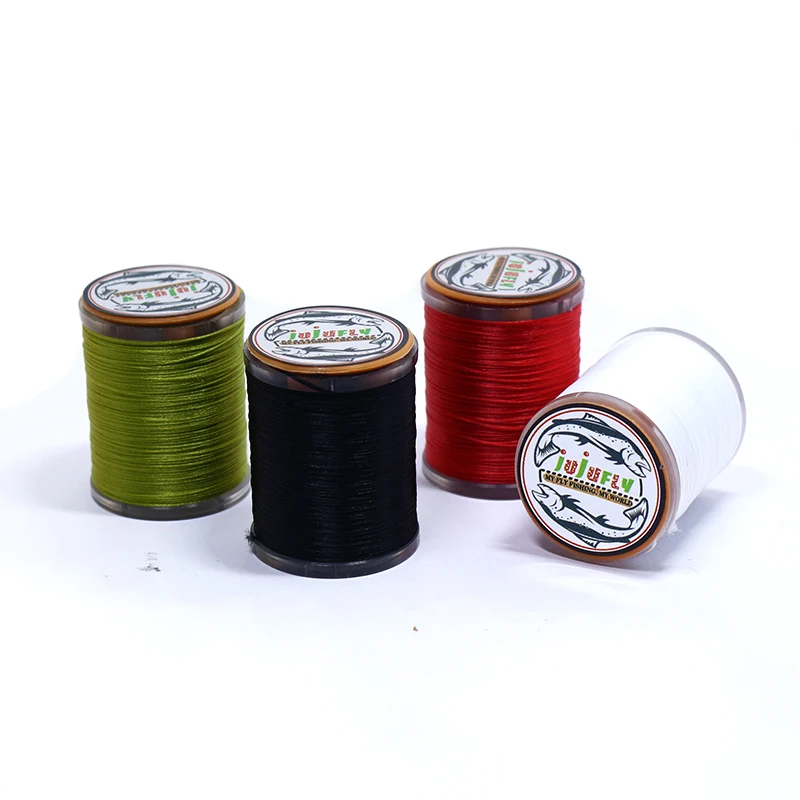 100M High Strength Fly Tying Thread 75D Fly Fishing Fly Hooks Fly Tying  Material Spools Highly Waxed Tying Thread - AliExpress