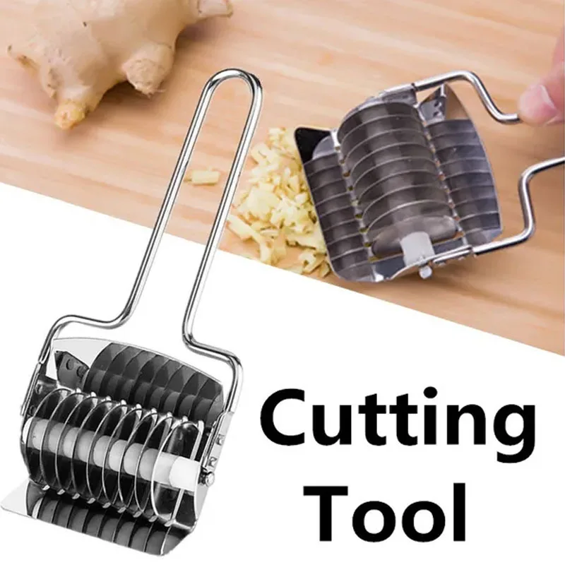 Kitchen Accessories Noodle Press Pasta Attachment Manual Noodle Cutter Stainless Steel Machine Noodle Cut Shallot Cutter Spaetzle Pastry Handle Maker Cutting Kitchen Tool