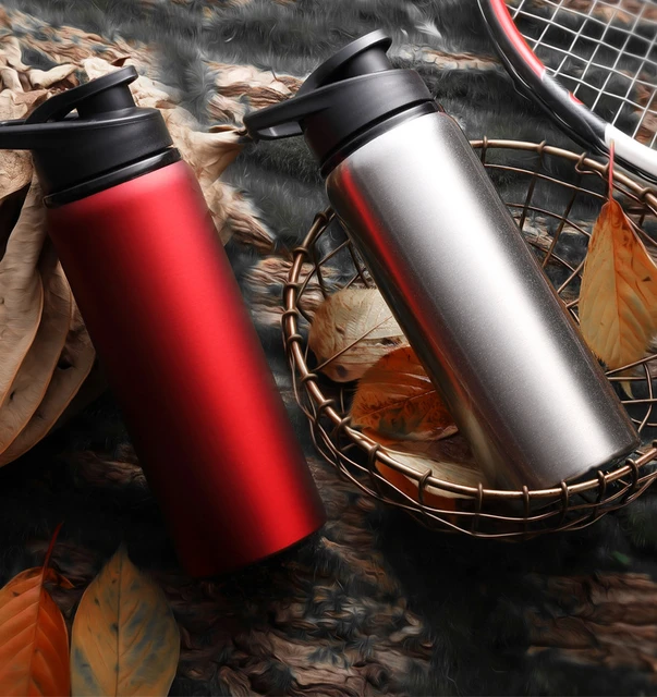 Stainless Steel Double Wall Thermos with Handle 64 Oz Fitness, Travel,  Hiking & Camping - AliExpress