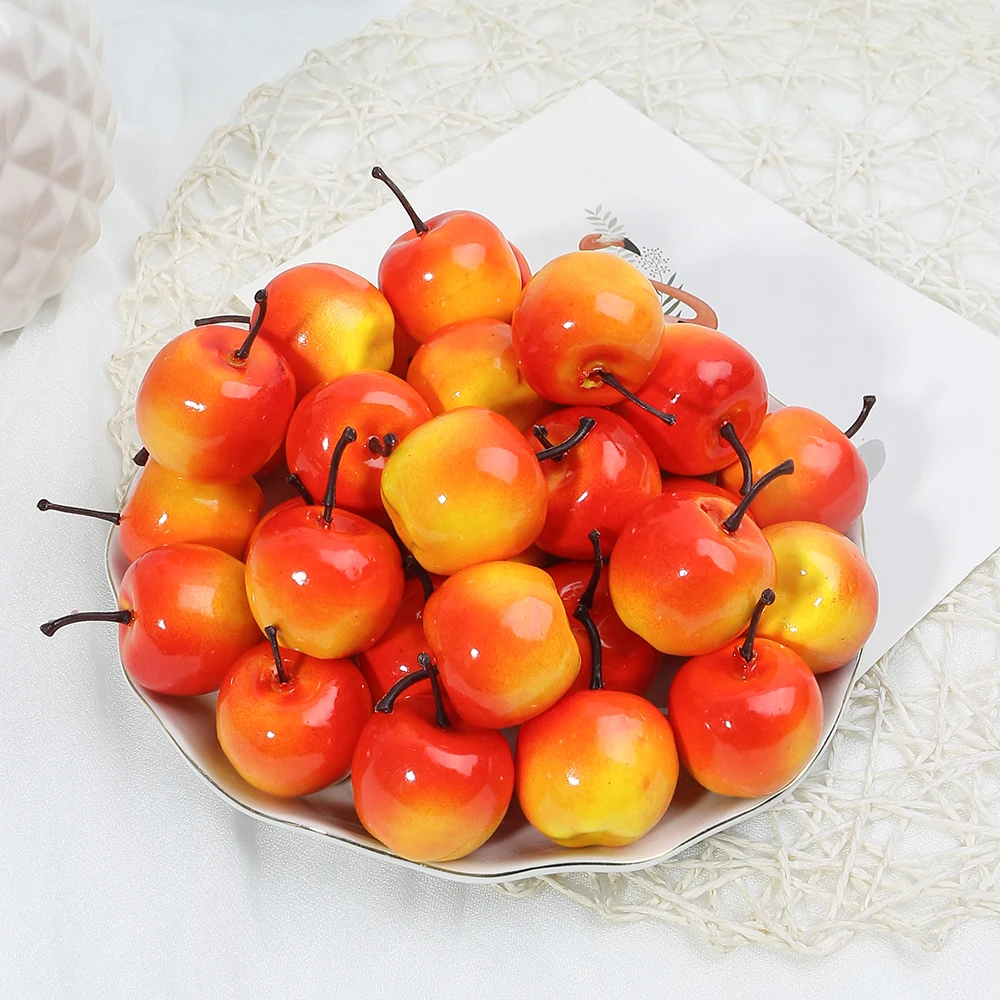 10/20pcs Schaum künstliche Frucht Obst und Gemüse Simulation für Wohnkultur gefälschte Frucht Lebensmittel Apfel Zitrone Pfirsich Fotografie Requisiten – Detail 21
