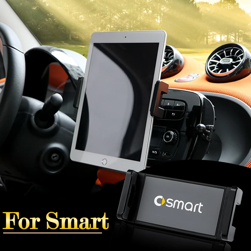 

Car Radio Mobile Phone Bracket Navigation Stand Tablet Holder 4.7-12 inch For Mercedes Smart 453 Fortwo Forfour Car Accessories