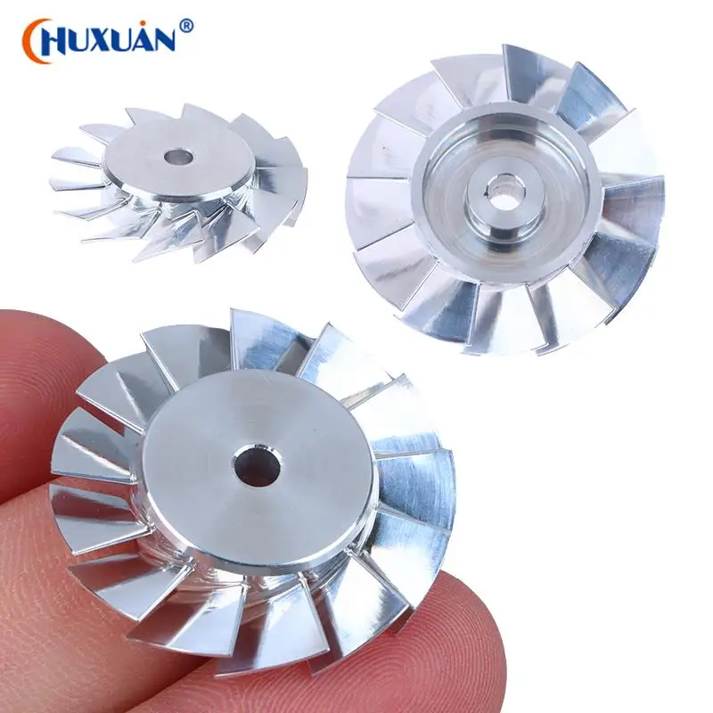 Duurzame Föhn Onderdelen 27Mm Ventilator Blade Waaier Cnc Machinaal Hoge Precisie Aluminium Waaier Reparatie Accessoire