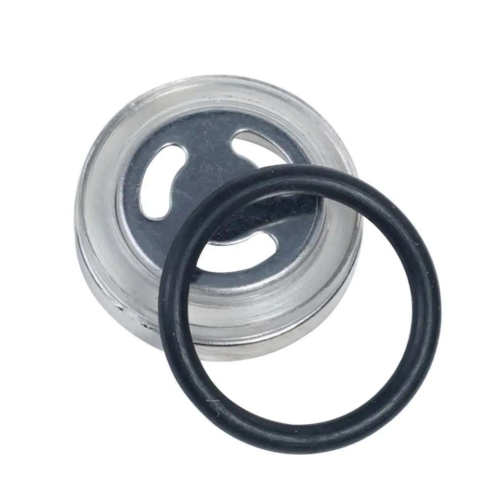 Universal 18mm Motorcycle Sight Glass Oil Sight Glass With Seal For Brake Pump Brake Cylinder Scooter Master Cylinder