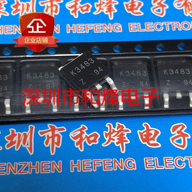 

30pcs original new K3483 2SK3483 TO-252 100V 28A