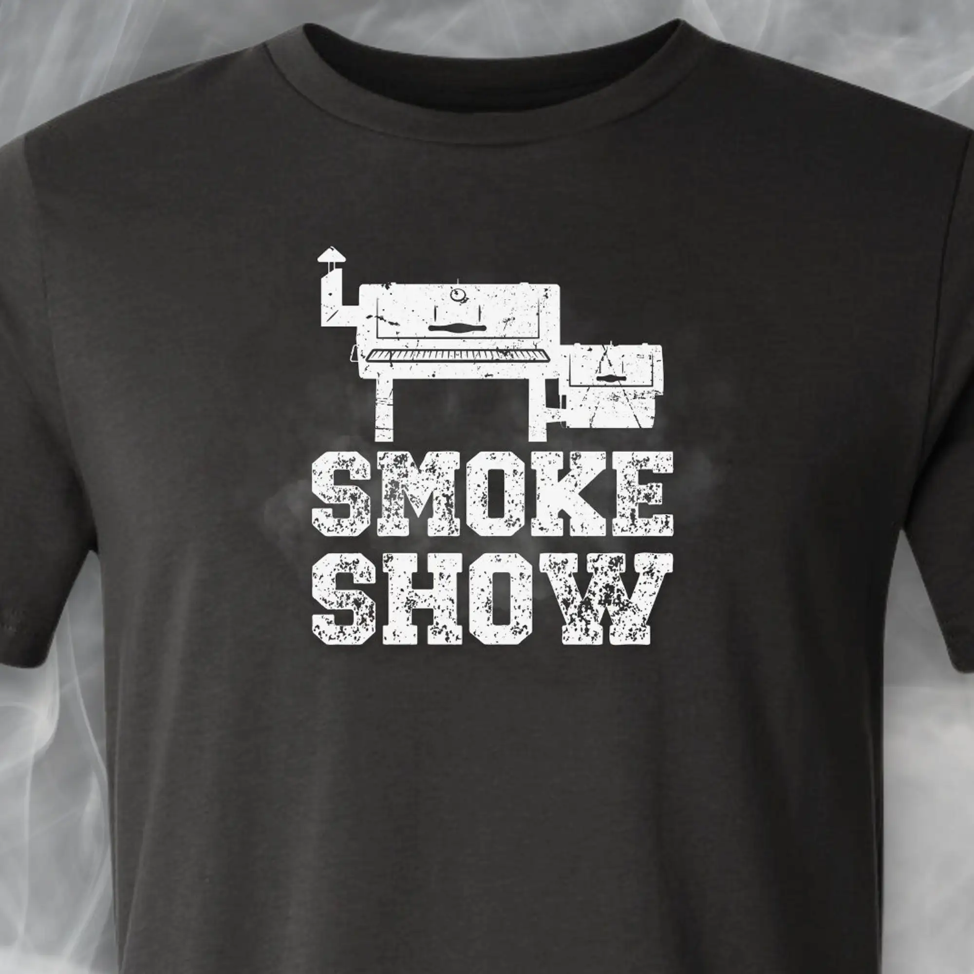 Футболка для шоу дыма, барбекю, барбекю на День отца, для папы, гриль, копченое мясо, ребра брифы, барбекю, гриль