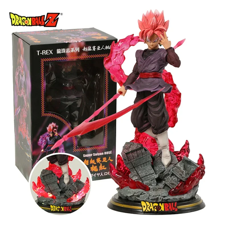 Anime Dragon Ball Rose Goku Figures Zamasu Super Saiyan Statue 25Cm Pvc Action Figurine Collection Model Toy For Kid Gift