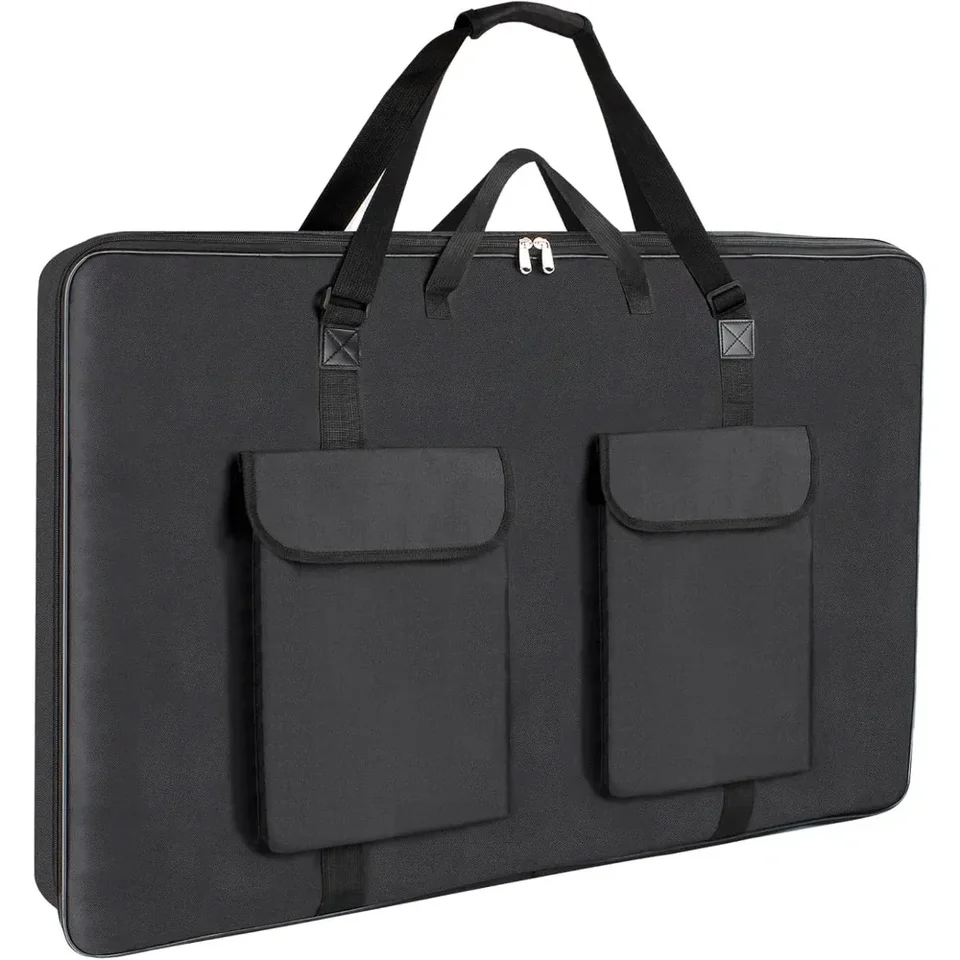 Waterproof Canvas Art Portfolio Suitcase with Tote Bag