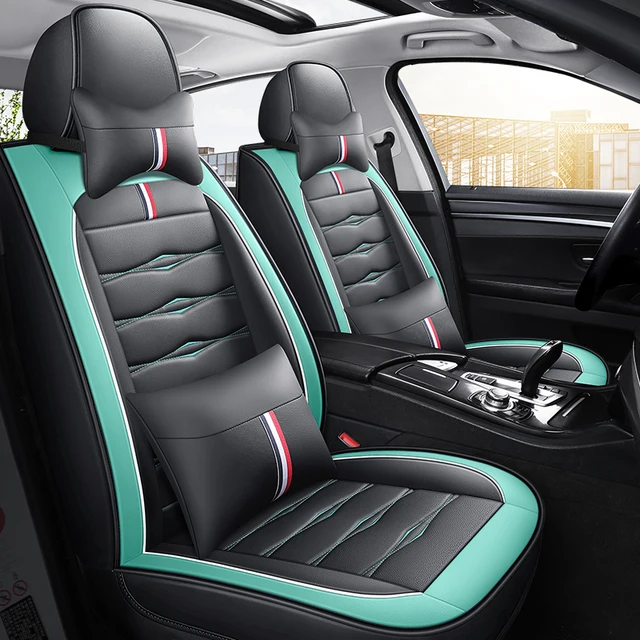 안전하고 편안한 차량 이용 환경을 제공하는 QX.COM의 풀 커버리지 에코 가죽 자동차 시트 커버