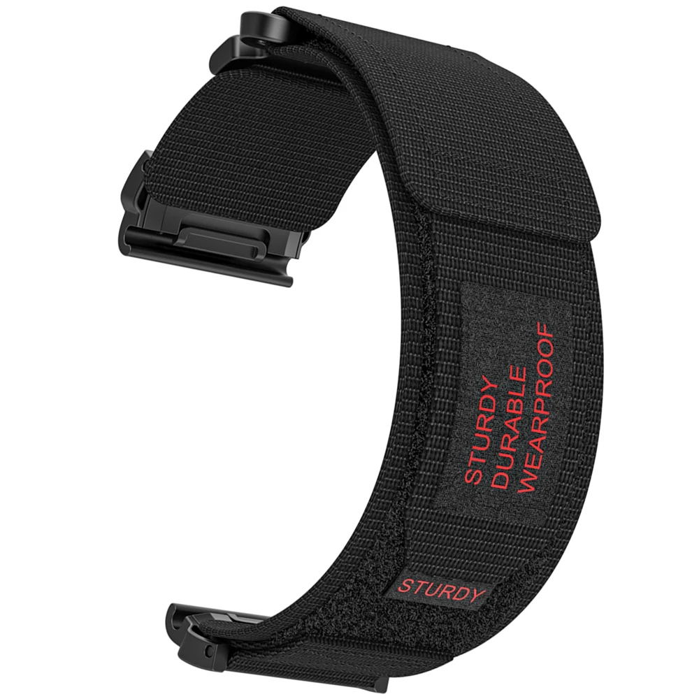 Premium Durable Nylon Strap for Smartwatch - Adjustable 22mm/26mm Wristband