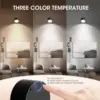 Led Wall Lamp Touch Control IR Remote 360 Rotatable USB Recharge Wireless Portable Night Light For Bedside Bedroom Reading Lamp 4