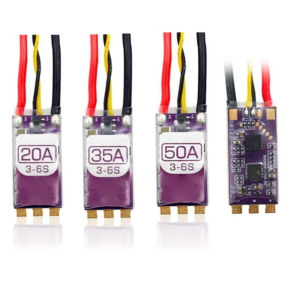 

FLYCOLOR Francy 2 Бесщеточный электронный регулятор скорости BL32 Dshot высокопроизводительный MCU 5 В/3 А 12 В/2 А двойной BEC Регулируемый для радиоуправляемого самолета