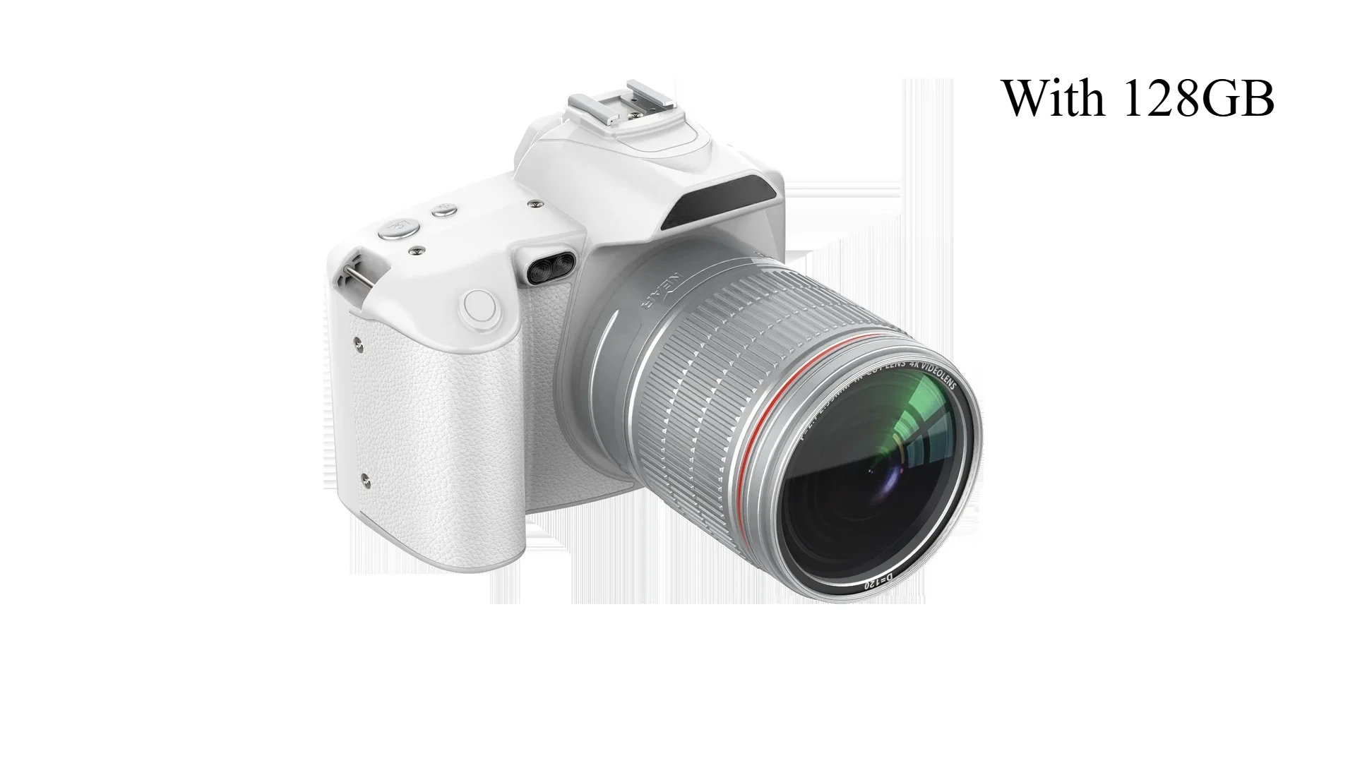 מצלמה דיגיטלית D5 החדשה ביותר עם תכונות, 64 מגה פיקסל, Wi-Fi באיכות גבוהה, מצלמה כפולה 4K עם ראיית לילה ומראה ללא מראה