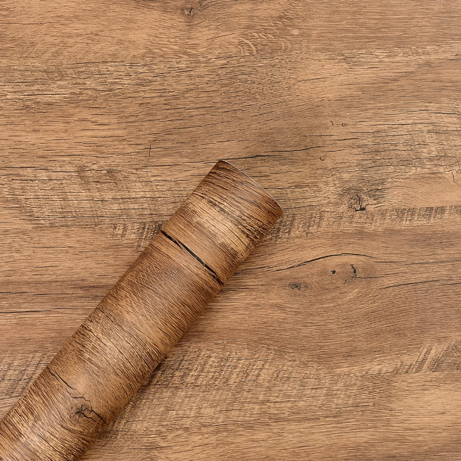 วอลเปเปอร์ติดผนัง PVC กันน้ำแบบม้วน สำหรับเฟอร์นิเจอร์ ตู้เสื้อผ้า ฟิล์มไวนิลตกแต่งลายไม้ สติ๊กเกอร์สำหรับตกแต่งบ้าน 1