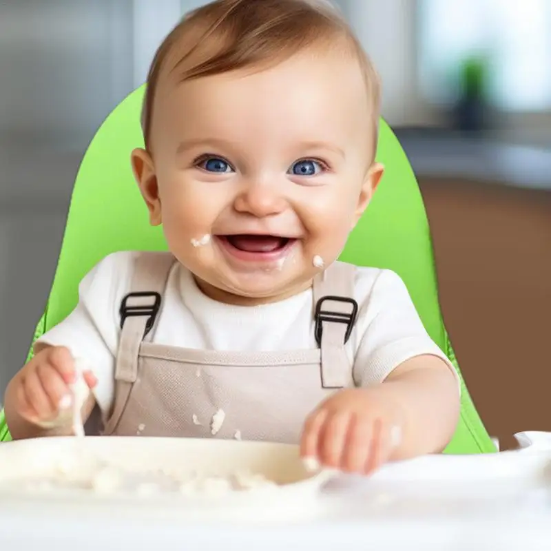 Cojín de asiento de silla alta para bebé, silla de cena de cuero PU para sillas altas, sillas de comedor para bebé