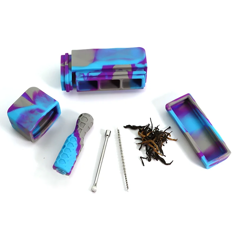 waterproof tobacco storage box rolling paper protection storage box practical tobacco box tobacco cleaning tool storage box 6