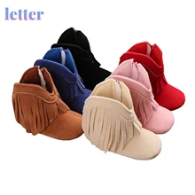 

Toddler Footwear Boots Newborns Prewalkers For Unisex Baby Boys Girls Winter Keep Warm Moccasins Tassel Footwear Shoes Sneakers