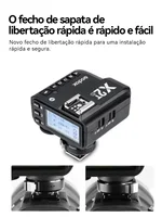 Godox X2T wireless flash trigger for DSLR camera Canon Nikon SONY Fuji flash high speed trigger 6